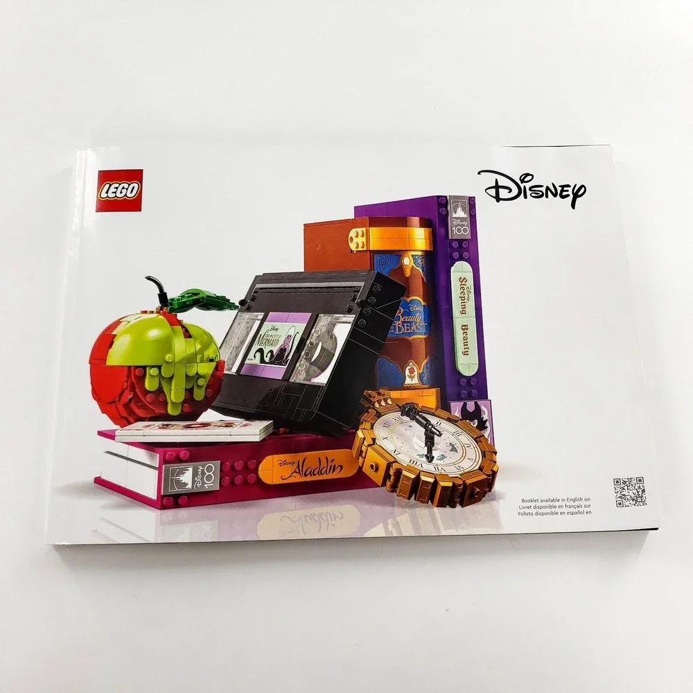 LEGO Disney: Villain Icons (43227) Complete w/ Figures & Instruction Manual